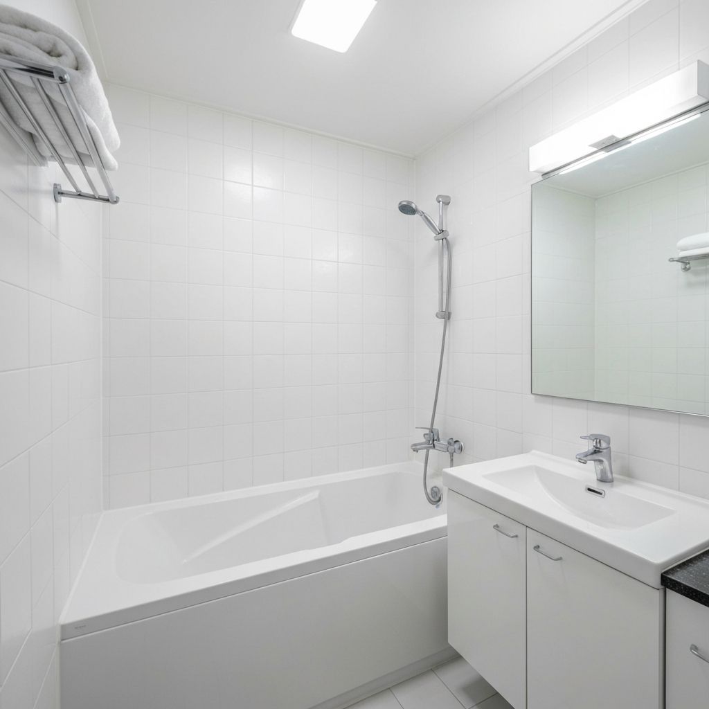 욕실 청소 청소 후